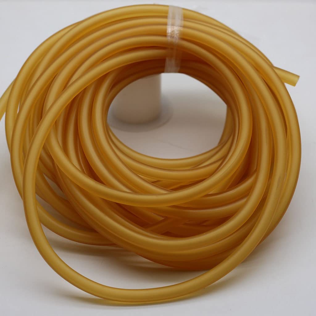 1 Stücke Latex Gummi Schlauch Innen Durchmesser 3mm Außen Durchmesser 7mm Hohe Elastische Gummi Band For Schleuder Fitness Yoga Ausbildung(3mmx7mm 5m)