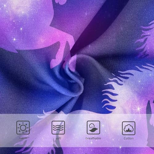 Joisal Cartoon Unicorn Purple Pink Girls Underwear Toddlers 2t Cotton Little Girl Panties Colorful Briefs Underpants3