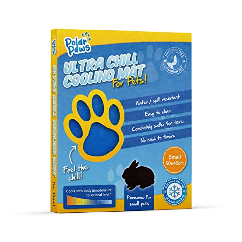 PawPride Dog Cooling Mat - Cooling Mat for Dogs - Pressure-activated Cool Gel Technology Cool Mat for Dogs - Dog Summer Essentials - Non Toxic - Small