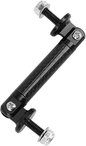 Miniatura 6 de X AUTOHAUX Coche Ajustable Parachoques Delantero Parachoques Divisor Soporte Rod Fibra Carbono