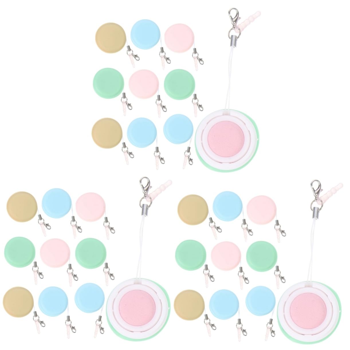 30 Piezas Limpiaparabrisas Herramienta Limpiadora De Pantalla Limpiador De Pantalla Limpiadores De Pantalla Macaron Toallitas De Pantalla Toallitas Húmedas Computadora Pp+silicona