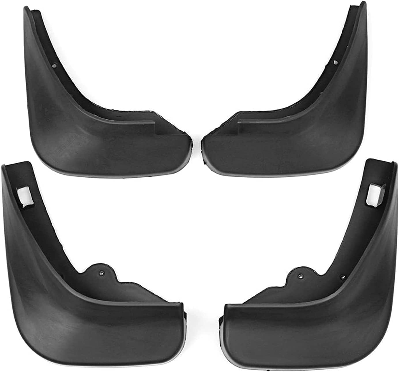NYSLDSCO 4Pcs Premium Mud Flaps for Ford/Focus 2 MK2 MK2.5 Berline 2005-2011 Front and Rear Splash Guards Durable Mudguards Protection Against Road Debris