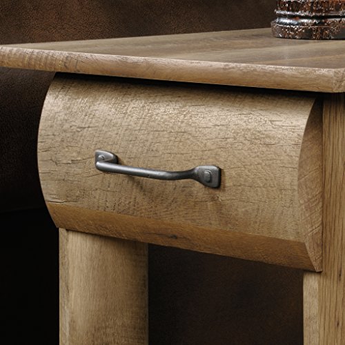 Sauder Boone Mountain Side Table, Craftsman Oak Finish #TOP2