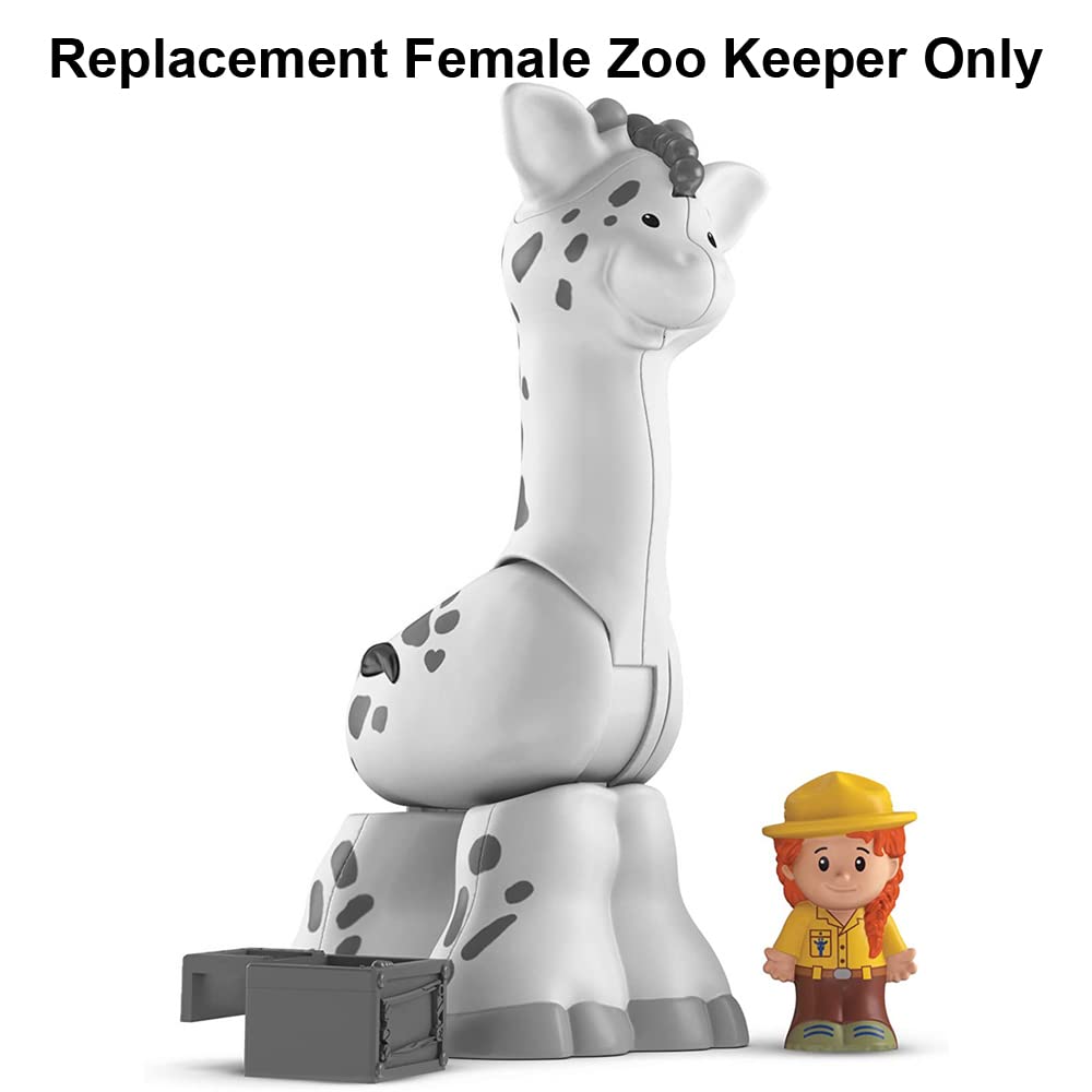 Ersatzteil für Fisher-Price Little People Giraffe Playset - CMP29 ~ Ersatz Buchse Zoo Keeper