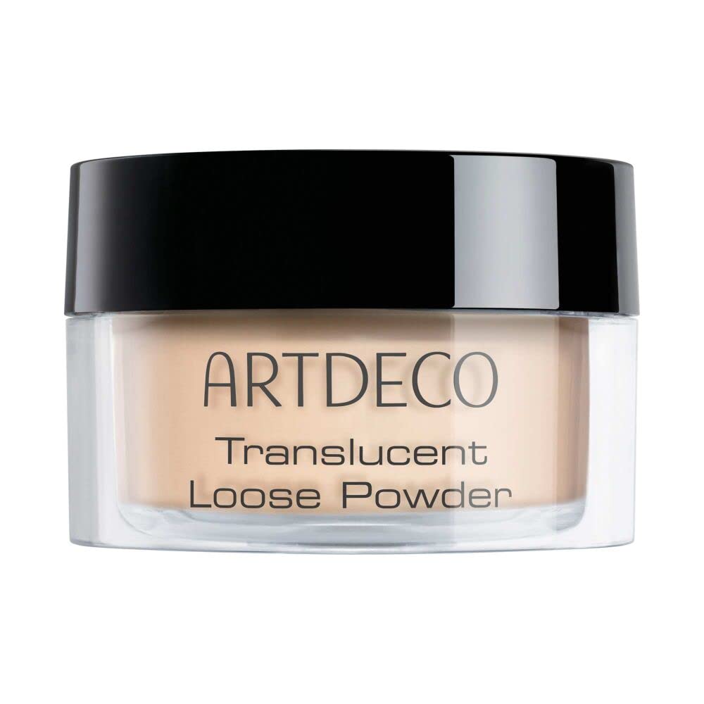 ARTDECO Translucent Loose Powder, Loose Fixing Powder with Silky Matte Finish for Long-Lasting Make-up