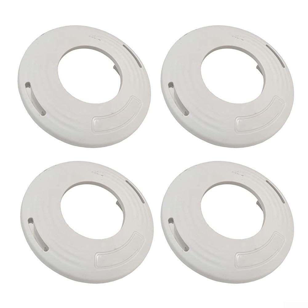 Tapa de protección ABS de repuesto blanca para desbrozadoras y protector de cabezal de hilo