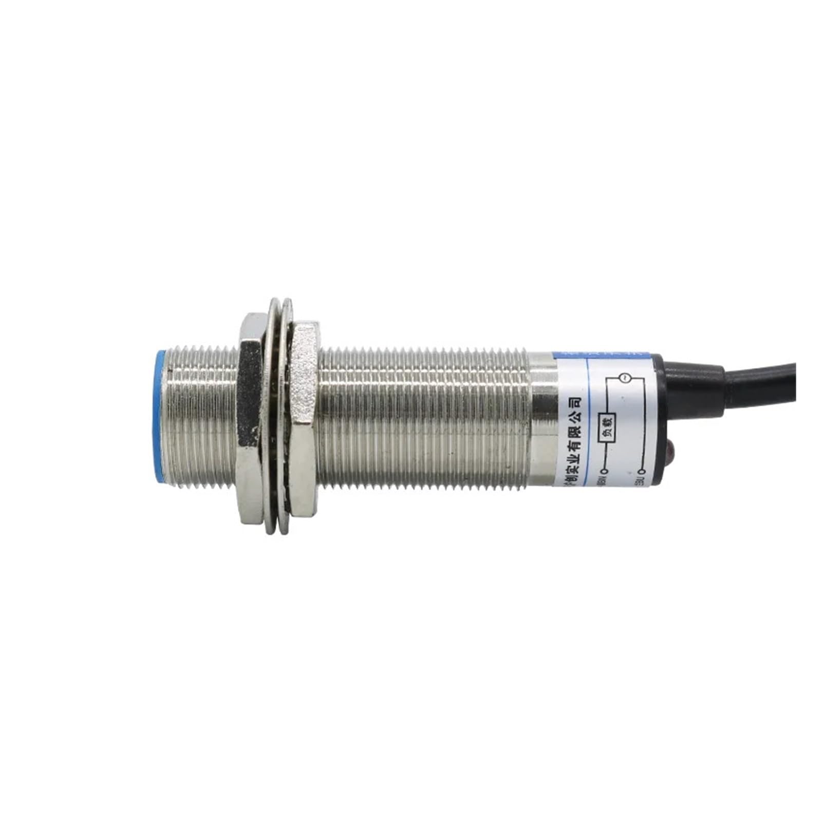 YVZDHNSFY M18 5mm Sensing Distance Two Wires Three Wires NPN PNP NO NC DC 6-36V AC36V 90-250VMetal Induction Proximity Switch Sensor(Dc Three Wire Pnp Nc)