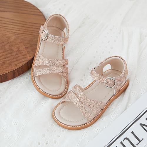 Image of Kiderence Toddler Girls Sandals Little Girls Kids Shoes Girls Sandals Toddler