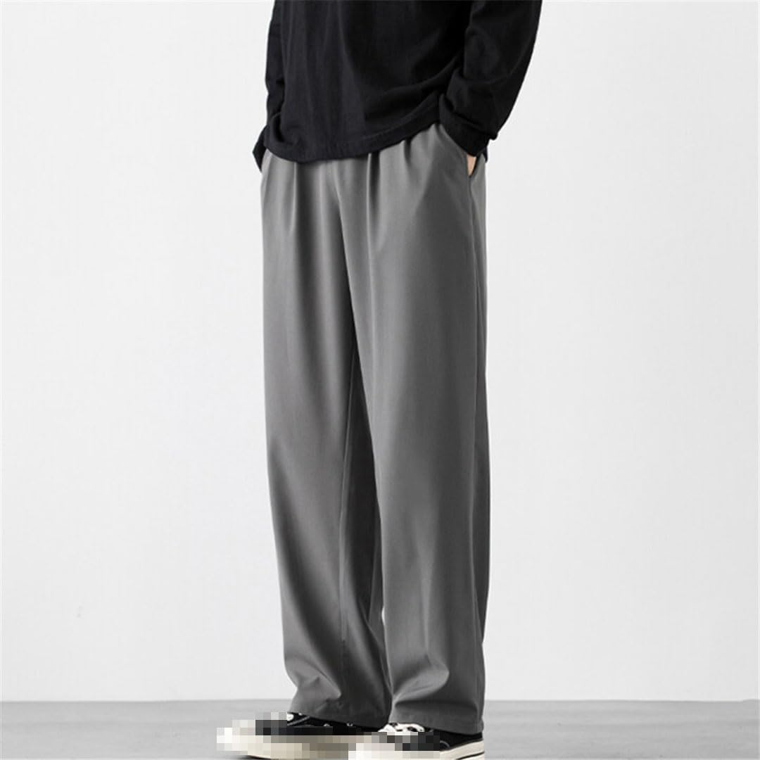 Vogrtcc Pantaloni A Gamba Larga da Uomo Pantaloni Casual da Jogging con Elastico in Vita