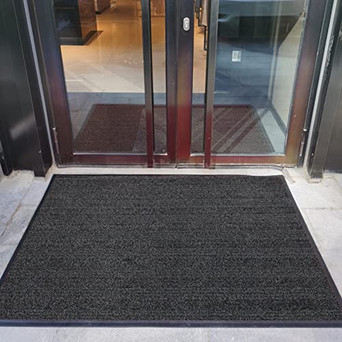 Tapis de sol de bienvenue robuste et antidérapant pour entrée extérieure
