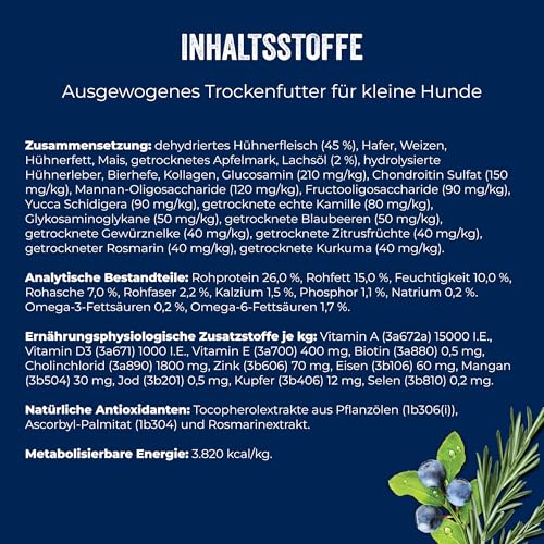 Brit Premium Adult S Trockenfutter für Hunde Kleiner Rassen, 1 kg – Ansicht 6