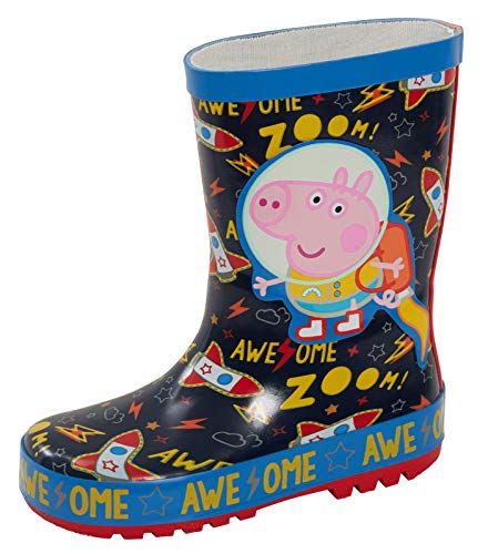 Bottes de pluie Peppa Pig antidérapantes et étanches pour enfants