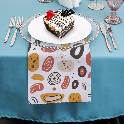 Servilletas de Tela Reutilizables Diseño Floral 4 unidades miniatura 4