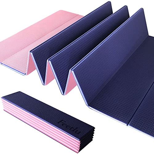 Feetlu Folding Travel Yoga Mat-1/4" Thick