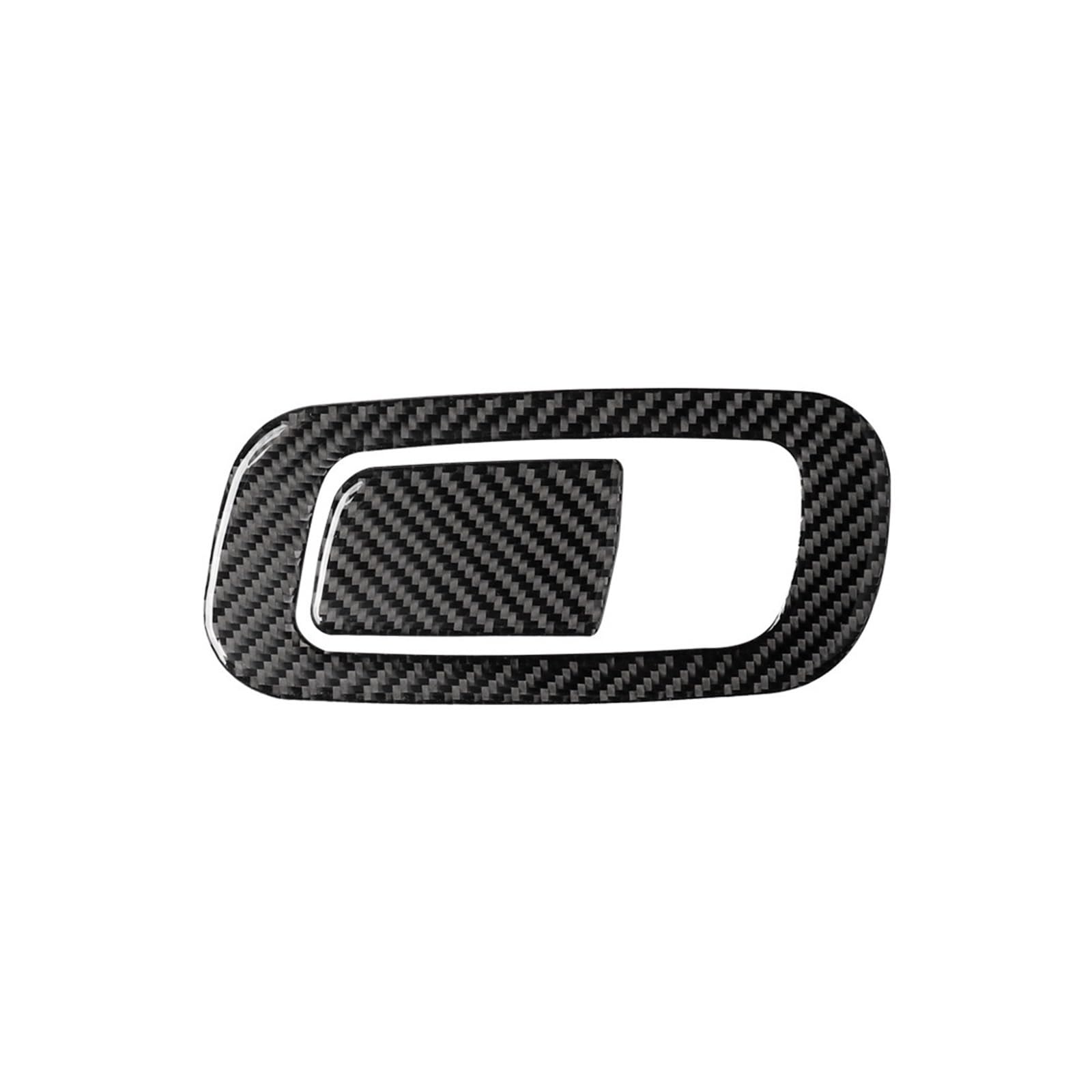 QBKGMEWCA Center Console Gear Shift Vent Interior Trim Compatible for Civic 10th Generation (2016-2019 Models) Carbon Fiber(Type20)