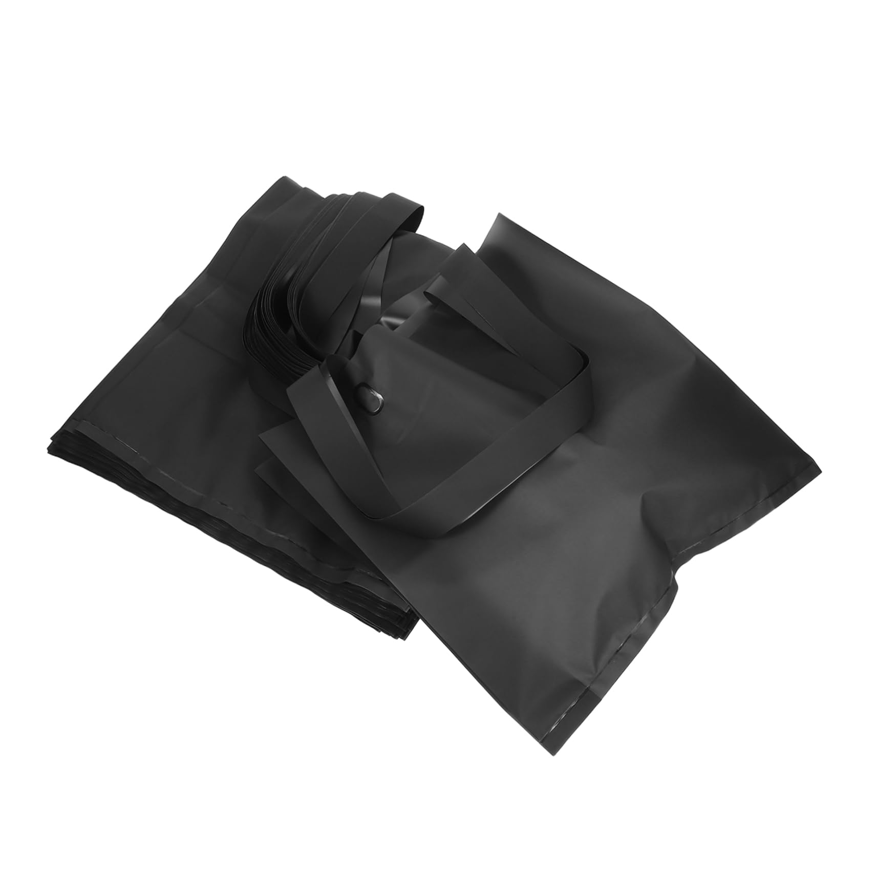 SOLUSTRE 50pezzi Borsa Tote per Libri Borsa Tracolla Intrecciata Materiale Satinato Design Elegante e Semplice per Negozi di Abbigliamento e Utilizzo Versatile