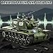 Supdex 1/18 Soviet Union KV1 RC Tank, 2.4G Army Model Toy with Smoke, Sound and Lights, 165ft Remote Control, All-Terrain Indoor Outdoor Toy for Kids & Adults