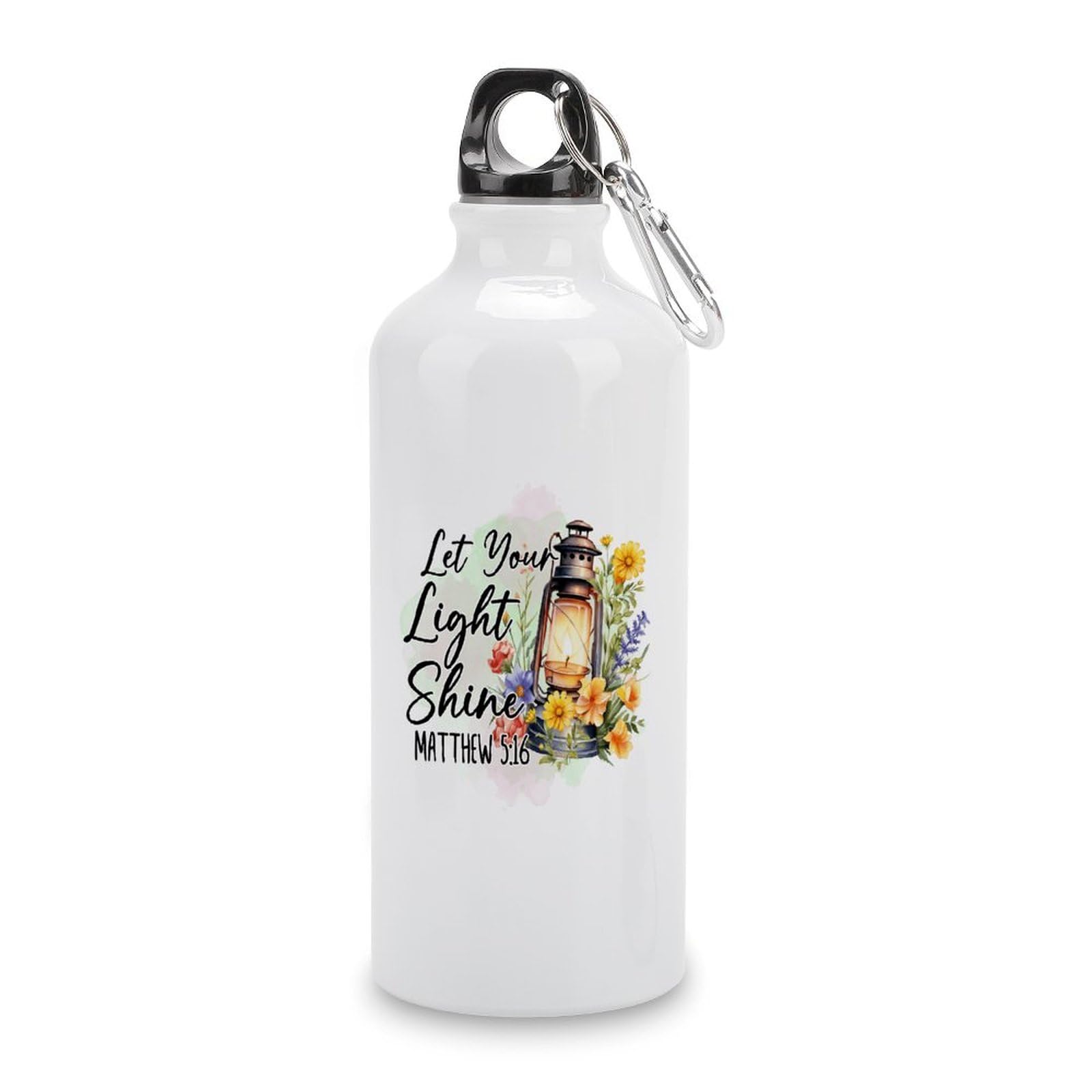 Amazon.com: 1 Pack Travel Bottles 20oz Matthew 5:16 Let You