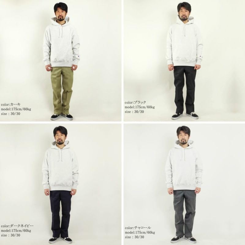 [ディッキーズ] 874 ワークパンツ ブラック W34L30