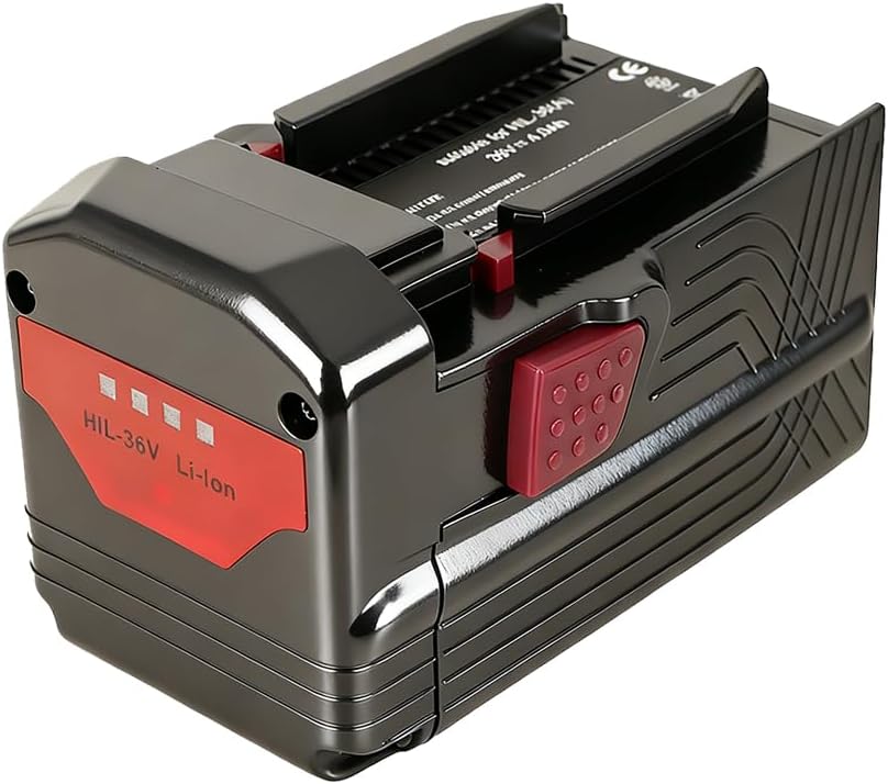 6.0mAh Lithium Battery Compatible for Hilti 36V Battery Replacement Model B36 B36/3.9 B36/6.0 WSC7.25-A36 WSC70-A36 WSR 36-ATE6-A36 B36 Battery,not Compatible Ni-cd 36V B36 TE6-A