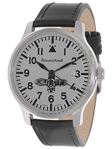 Montre Homme Messerschmitt ME-Boxer1 en acier avec cadran analogique noir