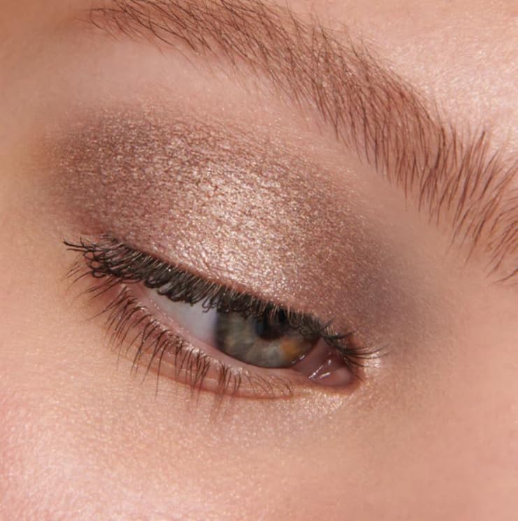 lisa eldridge Liquid Lurex Eyeshadow - Emily (Neutral Minky Taupe) - Image 3