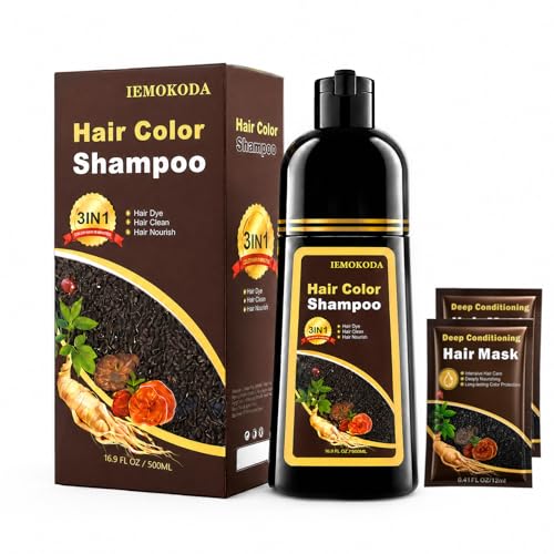 Callmynm Dark Coffee Hair Dye Shampoo