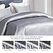 Whale Flotilla Silky Soft Satin Quilt King Size, Luxury Reversible Lightweight Bedspreads Covelets for All Seasons, Leaf Stitched Pattern Bedding Set with Satin Pillowcases, Grey
