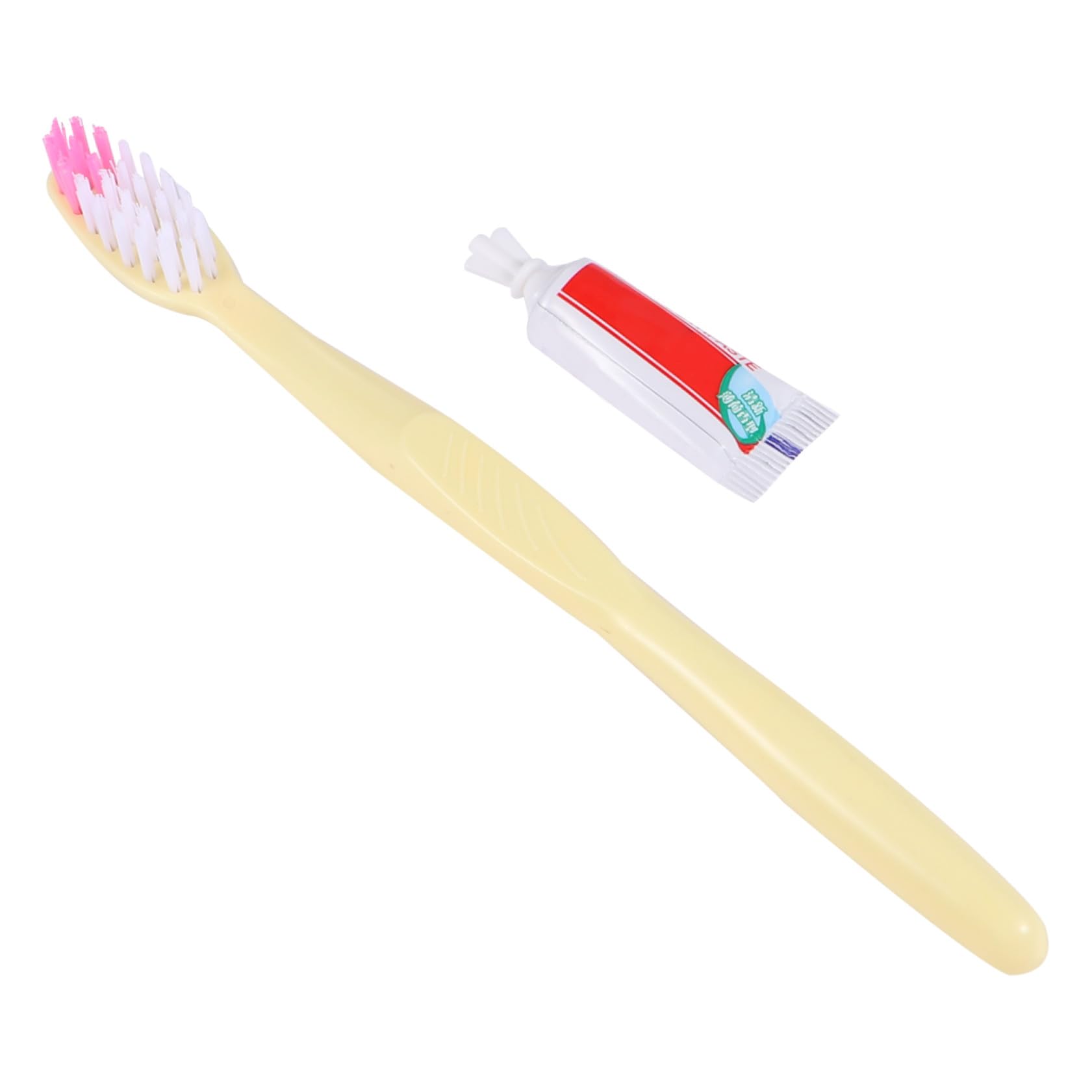 Set da 100 Pezzi Spazzolini da Denti con Dentifricio Piccolo, Confezionati Singolarmente per Uso in Hotel e Viaggi Stili multipli