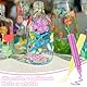 20 Stück Glitzerkleber, Glitzerstifte Glitter Glue Original, Glitzer Basteln Glitzer Glitzerpulver Glitzer Stifte Glitter Glue Im Farbenfrohen Set Diy Kunst Und Handwerks