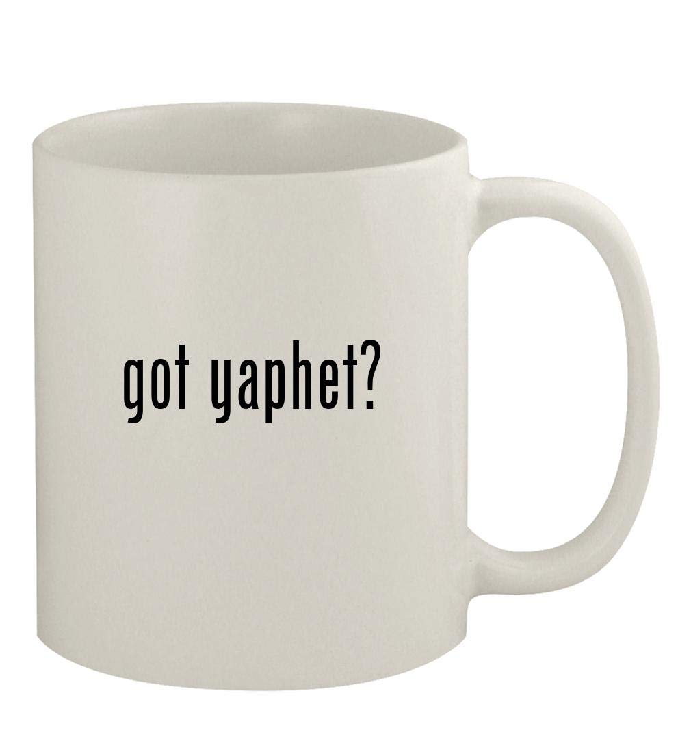 Knick Knack Gifts got yaphet? - 11oz Ceramic White Coffee Mug, White