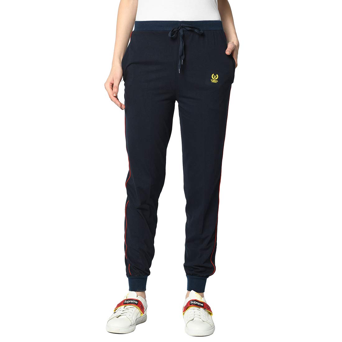 Cotton Regular Fit Womens Casual Style Pyjamas(Pack of 1-MACK633820)-image-12