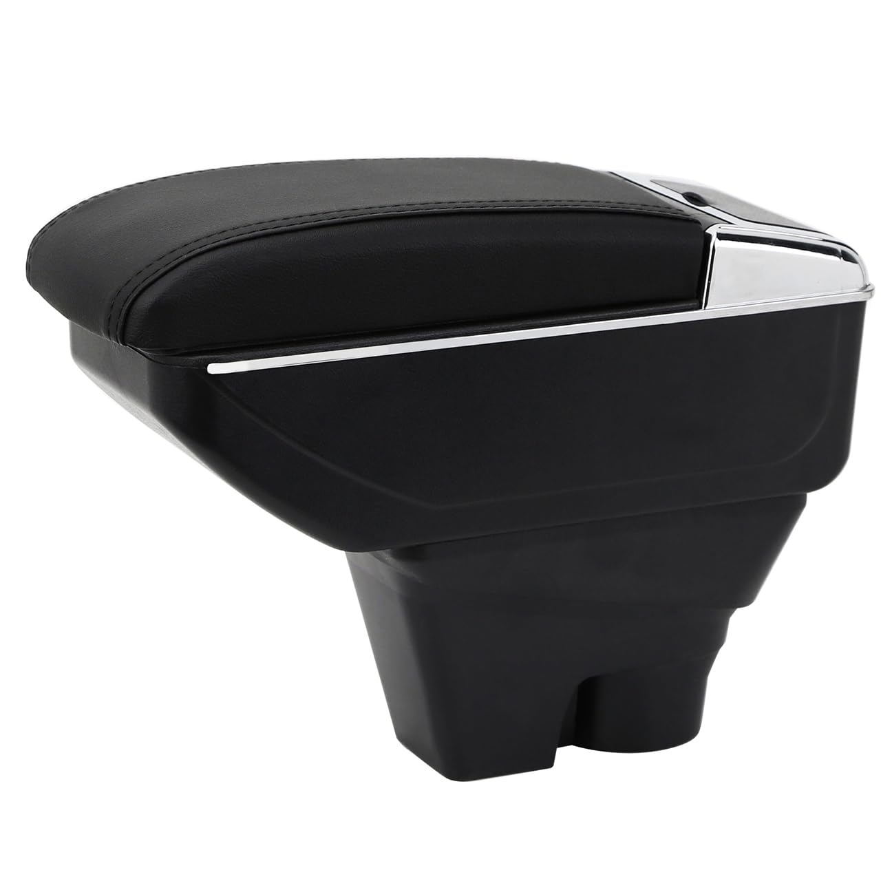 YJYWZH für Citroen C3 Armlehnen 2017-2023 Mittelarmlehne mit Ablagefach und Getrankehalter Autozubehör Konsole Armauflage