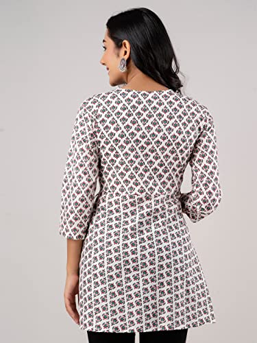 Image of feranoid Women Cotton Angrakha Kurti