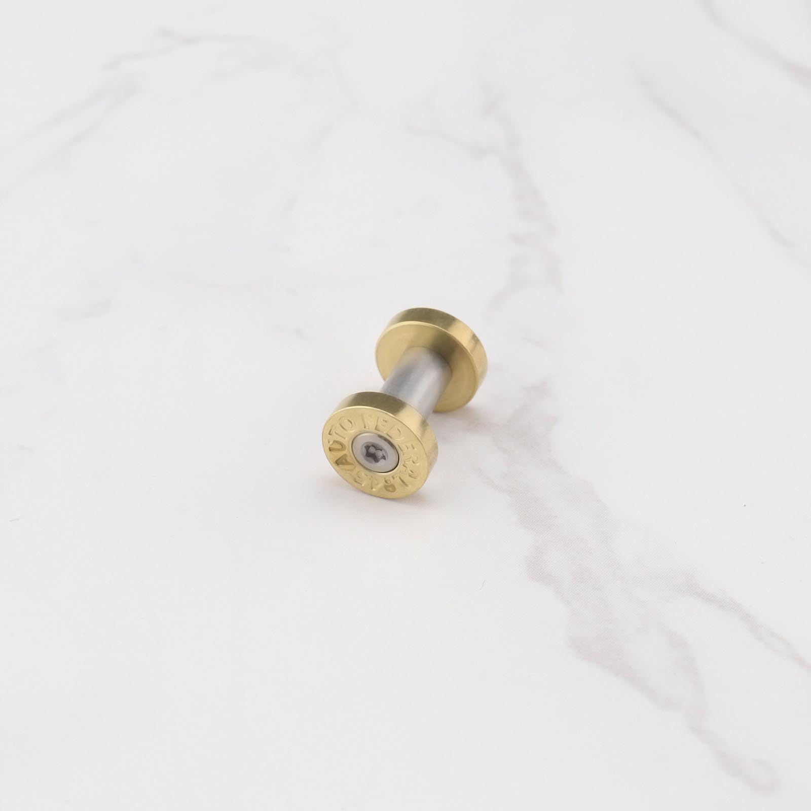 10 Pièces M4 Poignée Vis Écrous Poignée Boulon Rivets Vis Acier Inoxydable Arbre Rivets pour Tactique Conduite Couteaux Longueur Totale 12mm