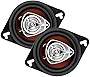 BOSS Audio Systems CH3220 Car Speakers - 140 Watts of Power Per Pair and 70 Watts Each, 3.5 Inch, Full Range, 2 Way, Sold in Pairs, Easy Mounting