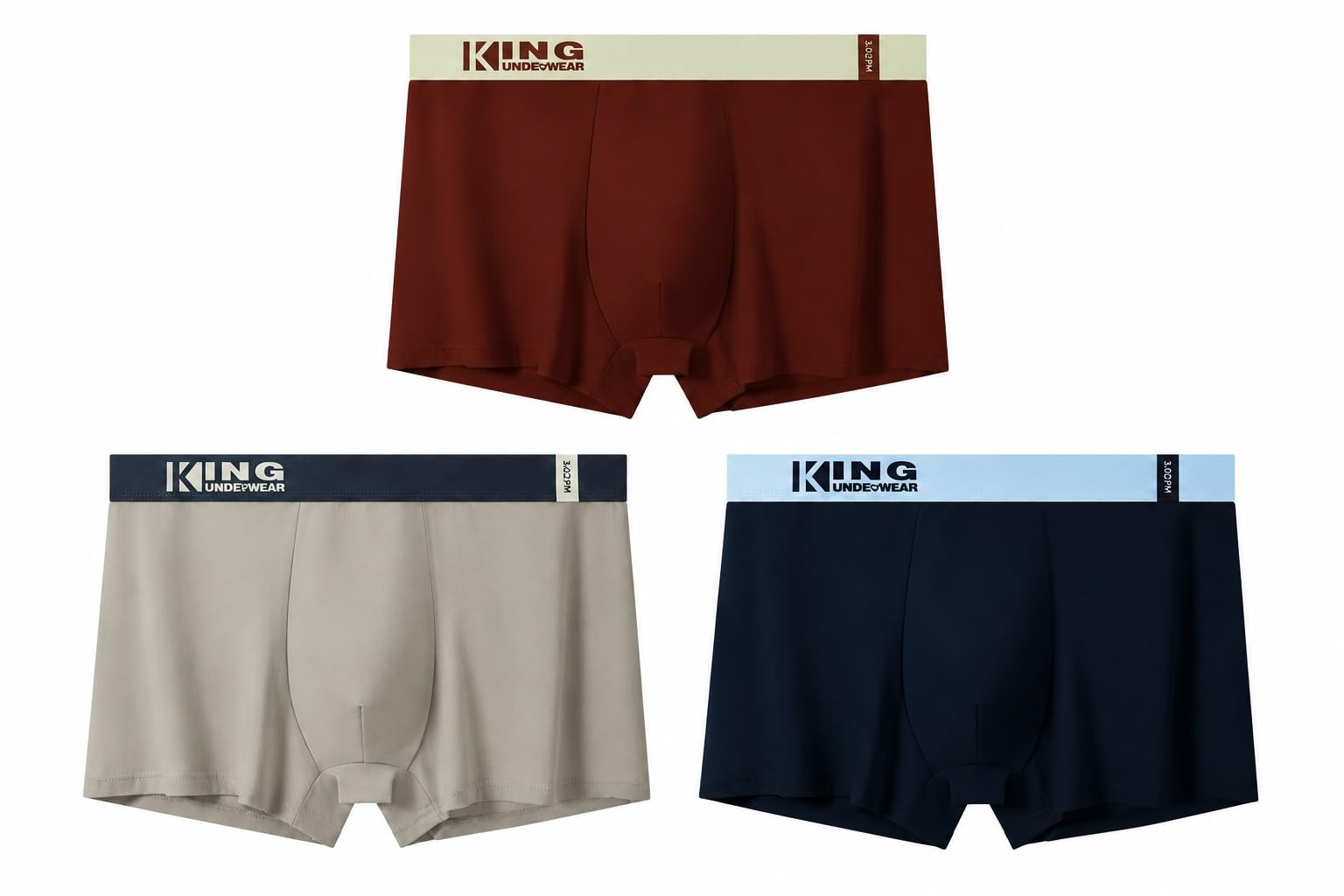 Men Underwear|Trunk|Premiun Men Underwar|Comfortable Stretch Fit|All-Day-Fresh (Pack of 3) (King Fit)-picture-11