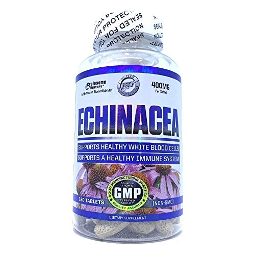 HI-TECH PHARMACEUTICALS Hi-Tech Pharmaceuticals Echinacea, Herbal Supplement, Supports Immune Health, 400mg, 120 Count