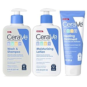 CeraVe Baby Bath Set, 8oz Wash ...