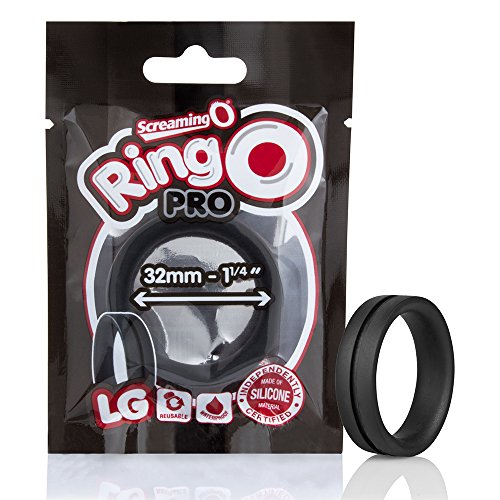 Screaming O Ringo Pro Xl Extra Large Cock Ring - Black #TOP8