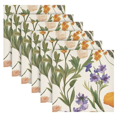 Servilletas de Tela Reutilizables 20 x 20 in Pack 6 miniatura 5
