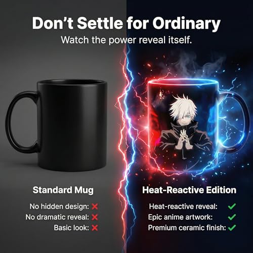 Taza de Cerámica Reactiva al Calor 11 oz PUMPCAR Anime miniatura 4