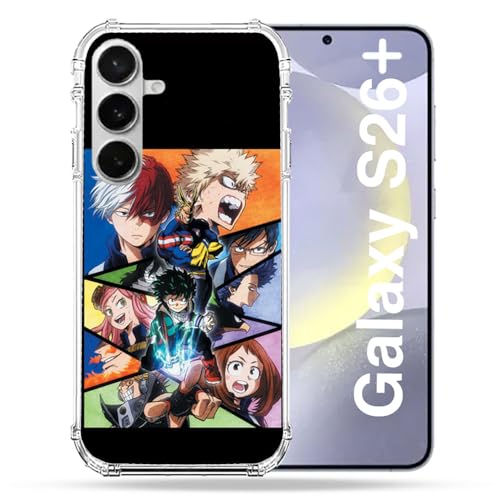 Coque Samsung S26 Plus My Hero Academia évite les bris d'écran