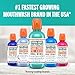 TheraBreath Plaque Control Pre-Brush Oral Rinse, Refreshing Mint Flavor, Antigingivitis and Antiplaque Rinse, Dentist Formulated, Alcohol Free, 16 Fl Oz