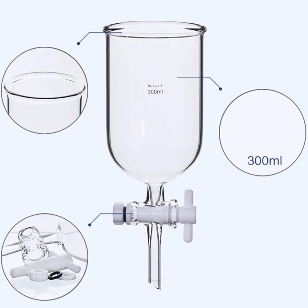 50 100 200 300 500 1000 ml Gläser cilíndrico redondo embudo labrotary cristalería experimentos químicos(200ml)