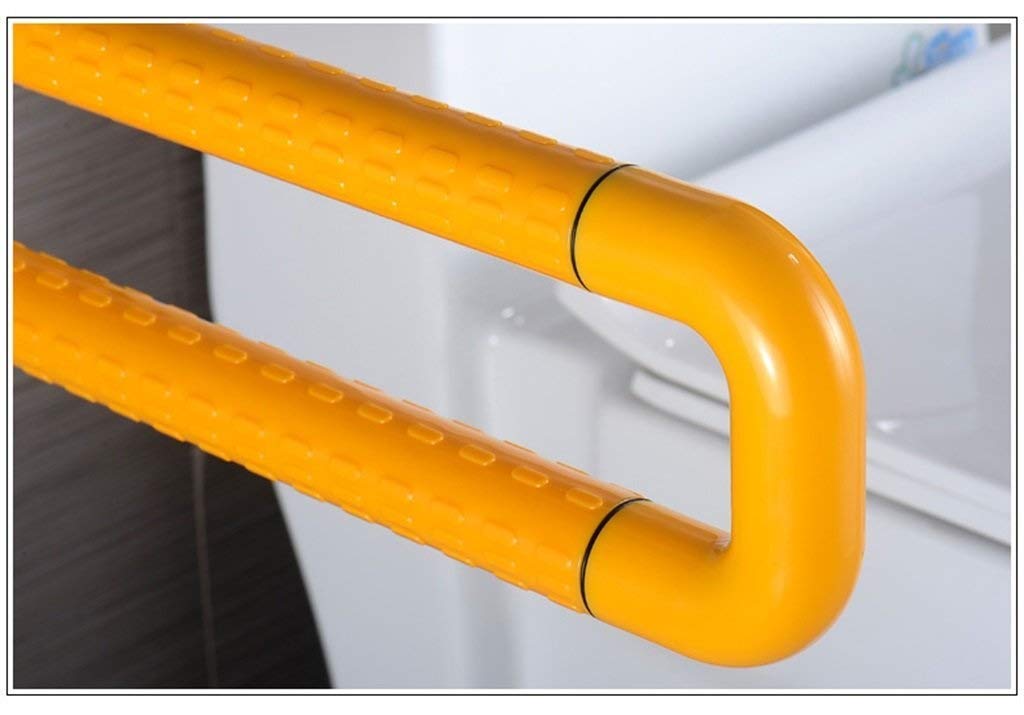 Robusto maniglione di Sicurezza per doia per Vasca da Bagno, doia da Bagno, corrimano Senza Barriere, Design Curvo Antiscivolo, Adatto per Hotel per Famiglie, Bianco