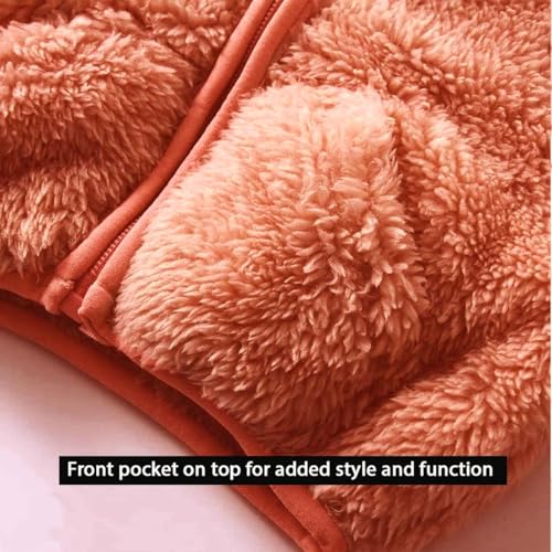 Image of Baby Teddy Bear Ear Soft Flannel Long Sleeve Hoodie & Leggings Unisex All Season Clothing Set For Baby Boys And Baby Girls
