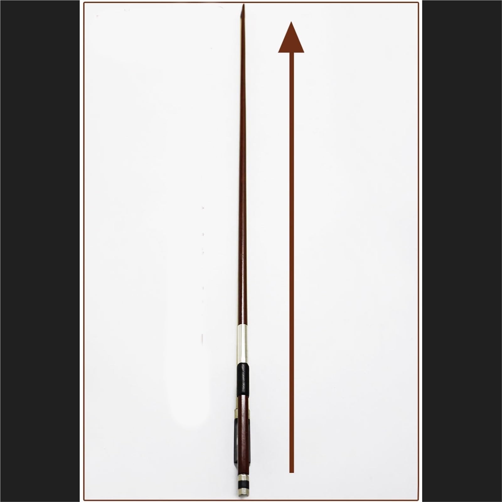 Geigenbogen Geigenbogen aus brasilianischem Holz Geigenbogen Haarbogen Stange aus natürlichem Schachtelhalm in Leistungsqualität(1/2)