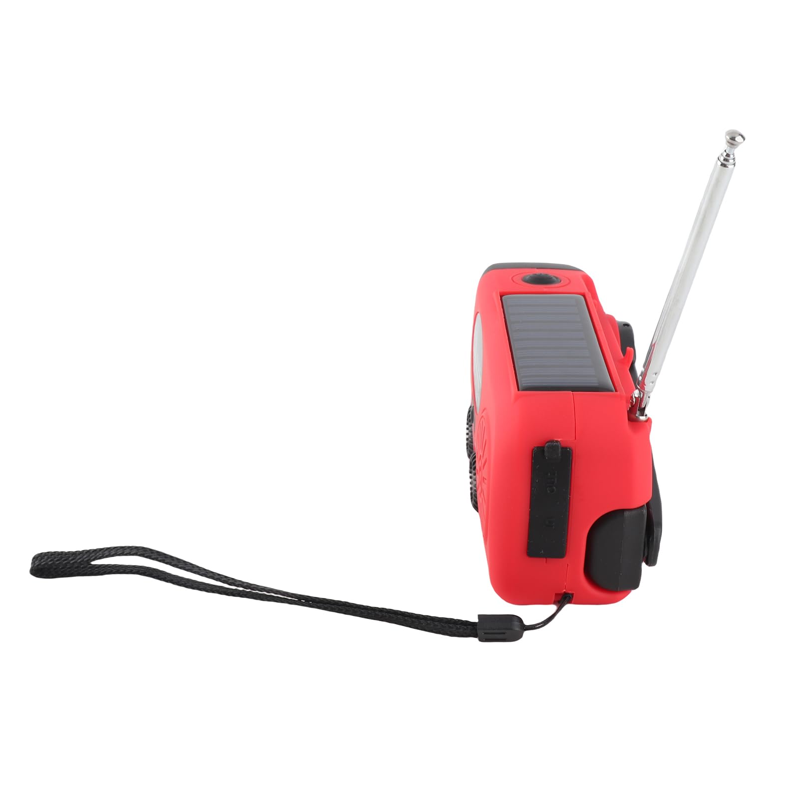 Radio solaire d'urgence FM/AM/NOAA avec lampe de poche 3 LED et batterie externe 1000 mAh