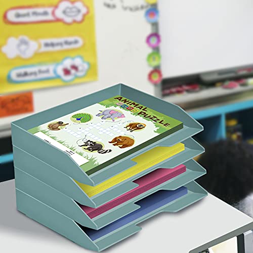 Acrimet Four Tier Stackable Letter Tray #TOP22